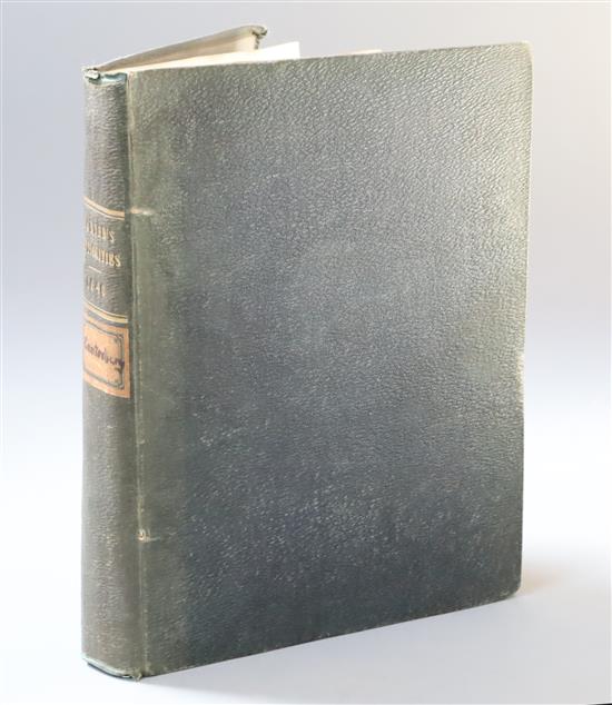 CANTERBURY: Somner, William - The Antiquities of Canterbury, 1st edition, 4to, rebound cloth,